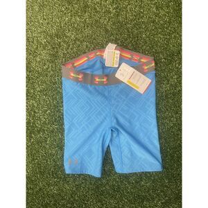 Womens Under Armour Compression Heatgear Briefs Blue Size‎ Small NWT Sport